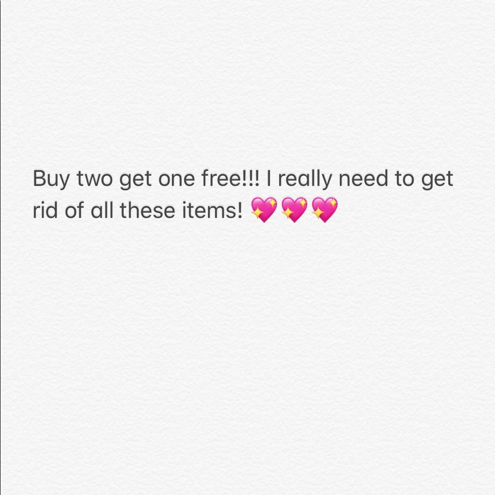BUY TWO GET ONE FREE!